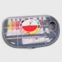 Wholesale Art Supplies 10 Colors Acrylic Paint Brush Set Custom 12ml Paints Acrylic Paint Set With Brush