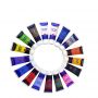 Factory supply 15ml waterproof PP plastic acrylic paint tube for kids drawing
