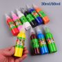 New Pattern 12 Colors Bottle Squeezes Pigment With Brush Pen Water Colours Watercolor Paint Set