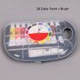 Wholesale Art Supplies 10 Colors Acrylic Paint Brush Set Custom 12ml Paints Acrylic Paint Set With Brush