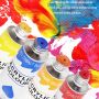 Wholesale Art Supplies 24 Colors acrylic Paint Brush Set Water or Oil Based Acrylic Paint