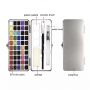 Solid Square Watercolor Paint Set Custom Logo With One Water Brush Regular Colors Watercolor Paint