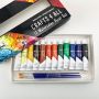 Watercolor Paint Set With Brush Pen 12 Colors Water Colours Painting Tubular pigment Customizable