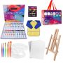 watercolor paint set with brush - 42 color set with children painting set