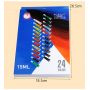 24 colors 15ml acrylic paint factory direct selling painting art supplies