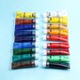 Paint set of 18 colors 36ml Acrylic paint set waterproof hand-painted wall painting diy textile painting 18 color paint
