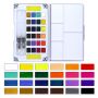 12/18/24/36 colors customized colorful solid water color paint set