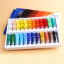 24 colors 15ml acrylic paint factory direct selling painting art supplies