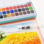 36 colors Watercolor Paint Set in Pocket Box with Water color Brush