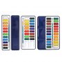 24 colors of solid water color paint set