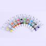 kids 12*12 ml non toxic Acrylic brush Paint set for kids