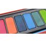 24 colors red tin box customized colorful solid water color paint set professional