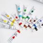 12 Colors 12ml Aluminum Tubes art Oil Paint Set Suitable For Students Canvas Oil Painting with brushes