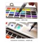 2021 New product 50 colors Watercolor Paint Set and Watercolor Paint Brushes, Non-Toxic Watercolor Paint Set