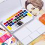 2021 Watercolor Paint Set 50 Premium watercolor paints Richly Pigmented Portable Painting Art Painting