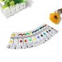 12*12ml water color paint set professional