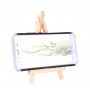Hot selling products 21*28cm New product mini canvas solid wood line display easel stand mini easel and canvas