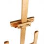 easel wood fold easal stand for painting Table display with Painting stable easel