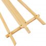2020 new High Quality Desk Stand Mini Wood Triangle Easel advertising poster display column