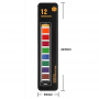 Water Colour Paint Brush Set of 12