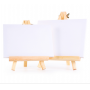 2021 High Quality Art Painting Stand Easel Artist Painting Set Small Mini Canvas Boards Set