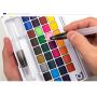 2021 New product 12/18/24/36 Solid watercolor paint for children's acrylic paint set for kids paint