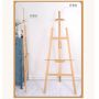 Sturdy Beechwood Adjustable Artwork Painting Drawing A-Frame Wood Easel for Student 