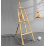 Student Sturdy Beechwood Adjustable Artwork Painting Drawing A-Frame Wood Easel