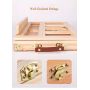 Artist Foldable Sketch Stand Tabletop Easel With Drawer And Palette