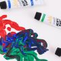 Non Toxic & Vibrant Colors Acrylic Paint 12ML Gouache Paints Set For Artist Canvas Painting