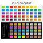 90 Colors Watercolor Paint Solid Glitter Metallic Watercolor Set Box Gouache Pigment Drawing Painting Art Supplies
