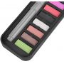 12 colors Solid Watercolor Paint Set Water Color Brush Set for Kids Children Girls