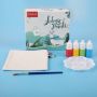 Factory Supply Paint On Fabric Customized Brand Canvas Pouch Bag Fabric Paint