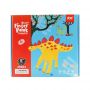 Factory Supply Gift Box Package Finger Hand Nail Paint Set For Kids