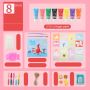 Factory Supply Gift Box Package Finger Hand Nail Paint Set For Kids