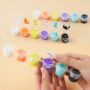 High Coverage Mini Strip Pot Acrylic Paints Bright Color 6 Pot 5 ML Acrylic Paint Strip