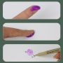 Ready To Ship 6 Color 12 Color Pearl Bling Bling Finger Nail Paint Set