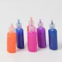Customized 6 Color 22 ML Eco Friendly Set Package Funny Pearl Finger Painting Kit