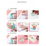 Children's DIY 8 Colors 30ml finger paints acrylic