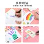 8 Color Finger Paint Set DIY Paint Set Non Toxic Paint For Kids