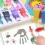 12 colors 30ML children diy finger paint acrylic paint