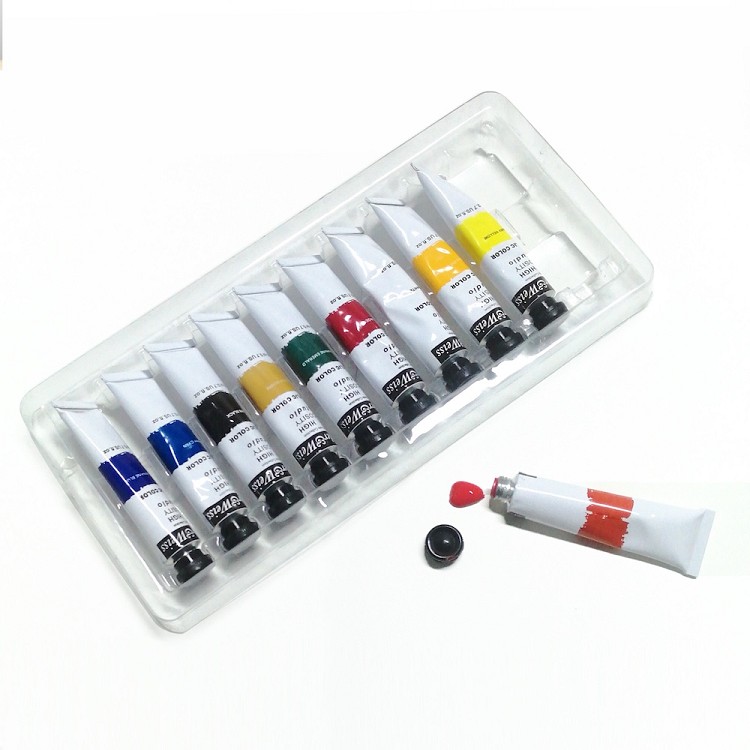 10x20ml tubes high viscosity 3D acrylic paint set