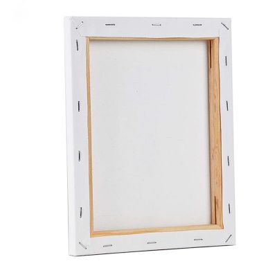 20*20cm High quality customize small square blank stretched canvas for kids painting