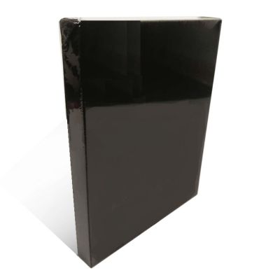 12*16inch Artist black painting stretched blank custom canvas
