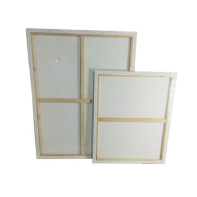 Big canvas with Wooden frame Canvas for painting and drawing