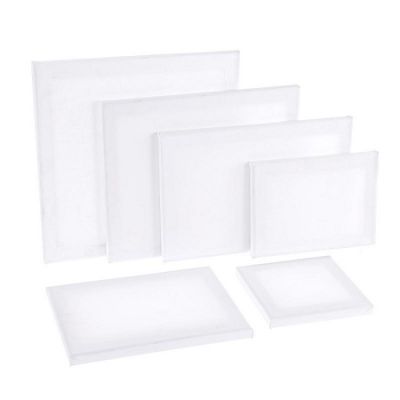 Cotton White Stretched Canvas for Drawing Painting DIY Canvas Painting