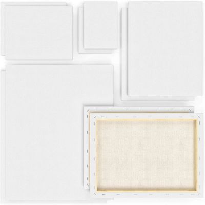 Canvases Stretched Canvas 100% Cotton Blank Canvas