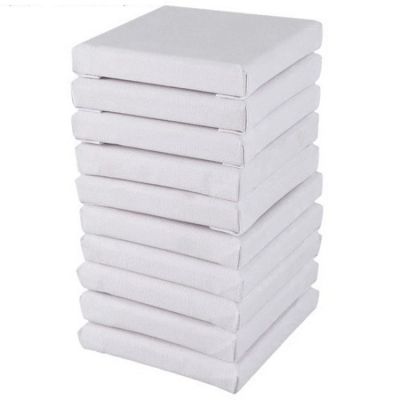 White Blank Art Boards Mini Stretched Artist Canvas Art Artwork Painting