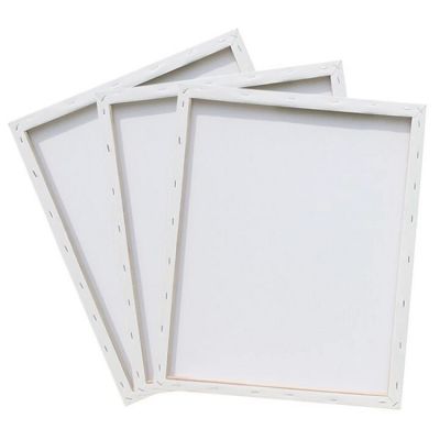 White Oil Painting Canvas Artist Stretched Canvas