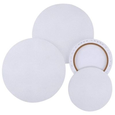 Round Stretched Canvas For Artist Canvas Professional Stretched